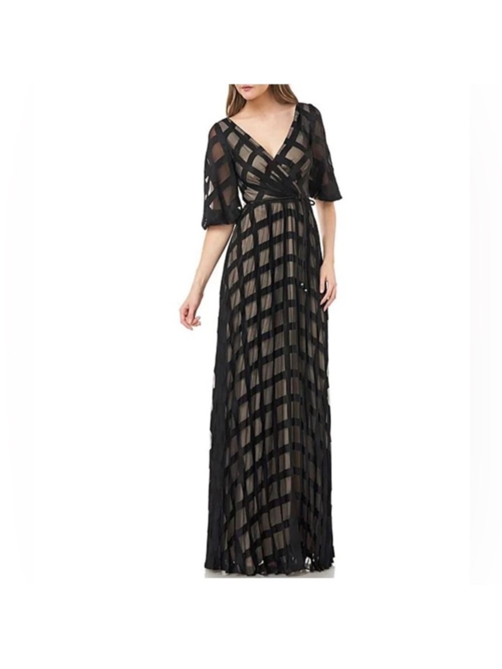 Carmen Marc Valvo Elegant Evening Gown NwT